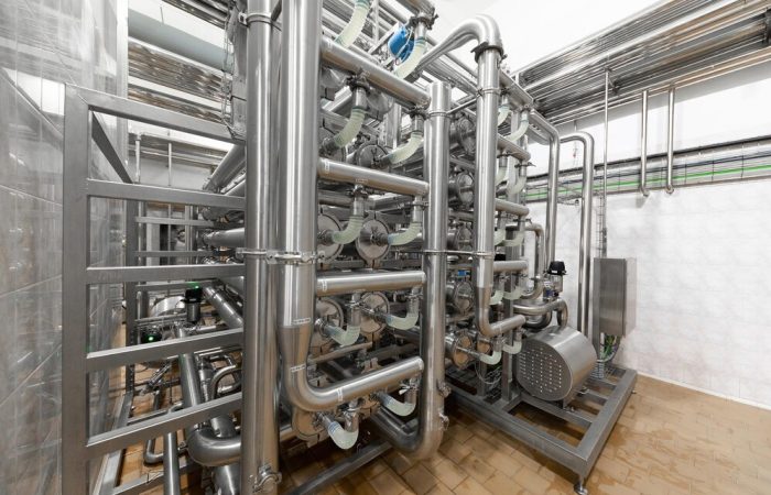 Stainless pipes